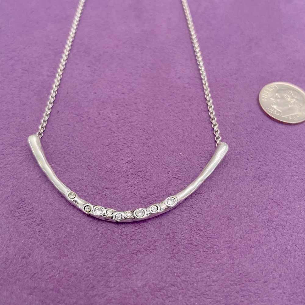 Grace & Heart .925 Sterling Silver necklace - Picture 2 of 3